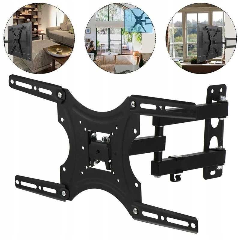obrotowy uchwyt do telewizora monitora tv wieszak mocny XL 32"- 55"