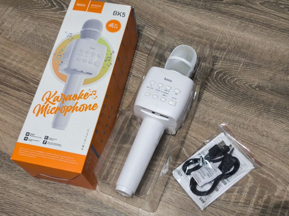 Караоке мікрофон Hoco BK5