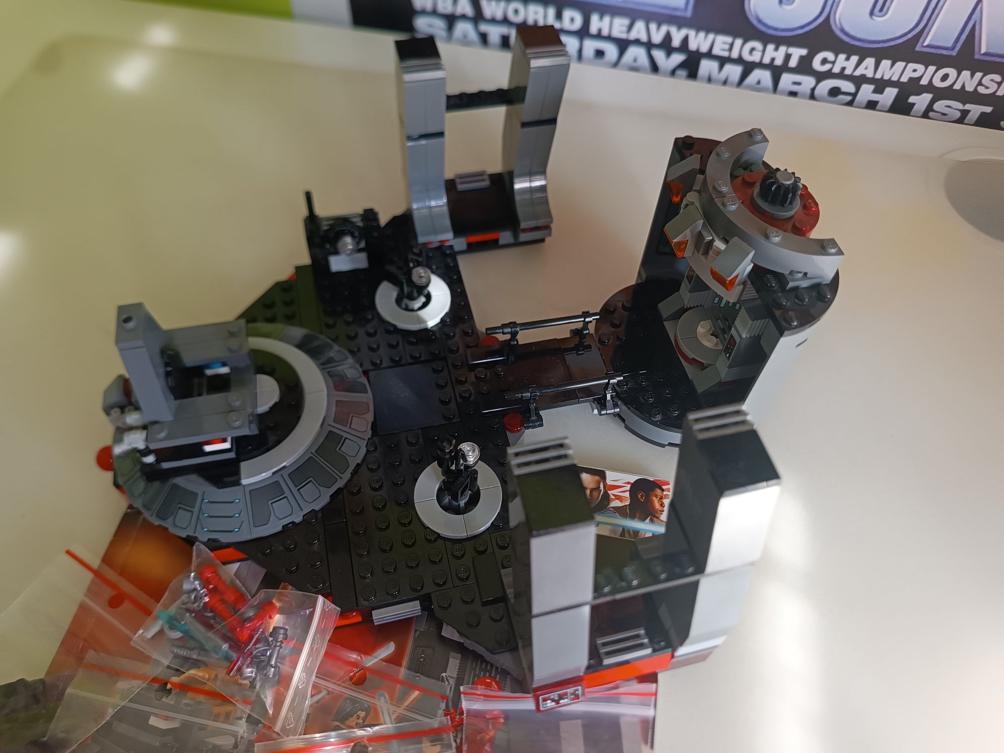 LEGO star wars sala tronowa snoka 75216