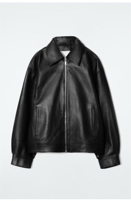 Шкіряна куртка Cos S, Zara M