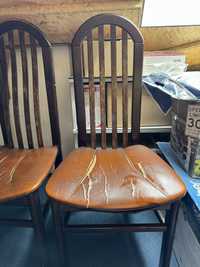 Krzesła drewniane do renowacji 3 szt