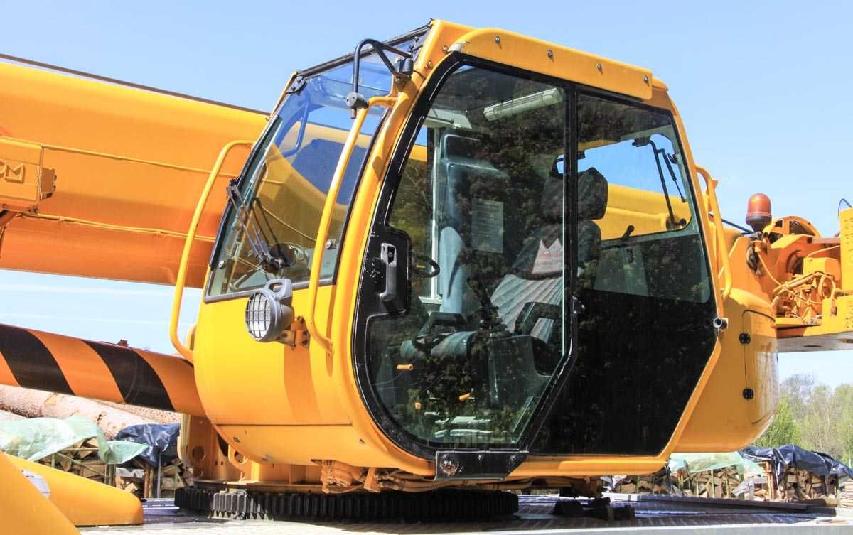 szyba drzw dźwig i żuraw TEREX PPM-ATT 400/3 - NR 1258N
