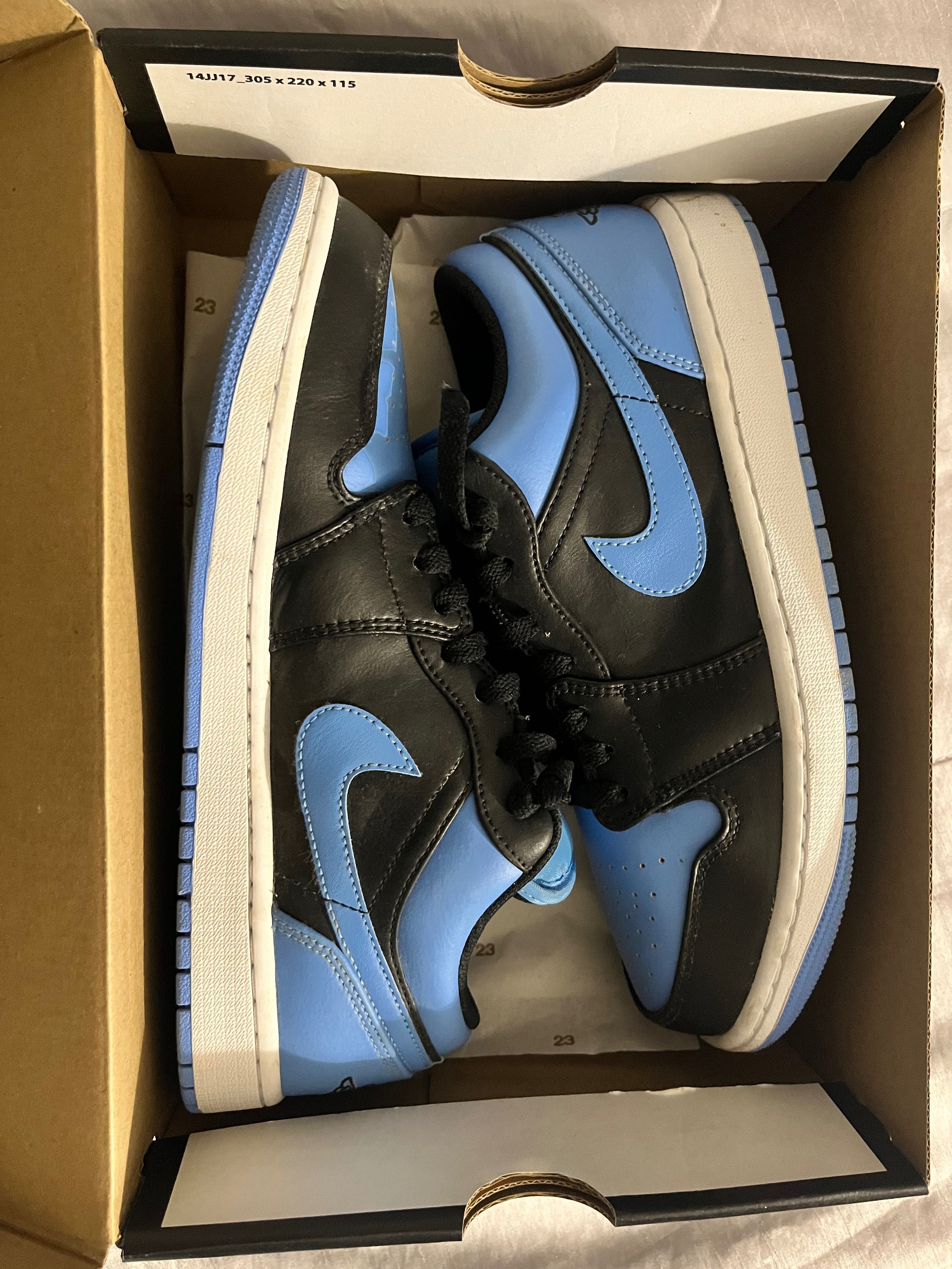 Air Jordan 1 Low semi novos com a caixa (Originais)