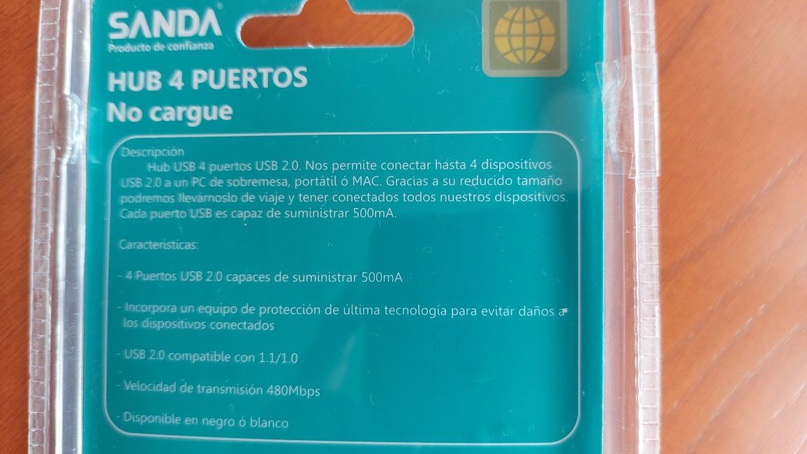 USB tripla  nova