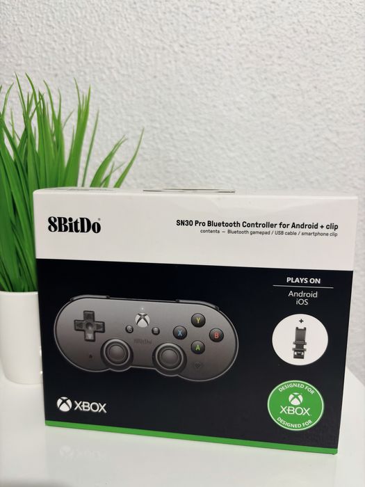 Comando Bluetooth 8bitdo Sn30 Pro Android/ Ios + Clip