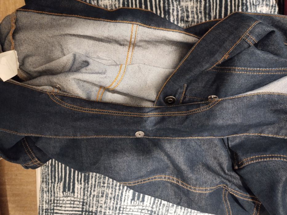 джинсовая куртка обхват груди 140 см