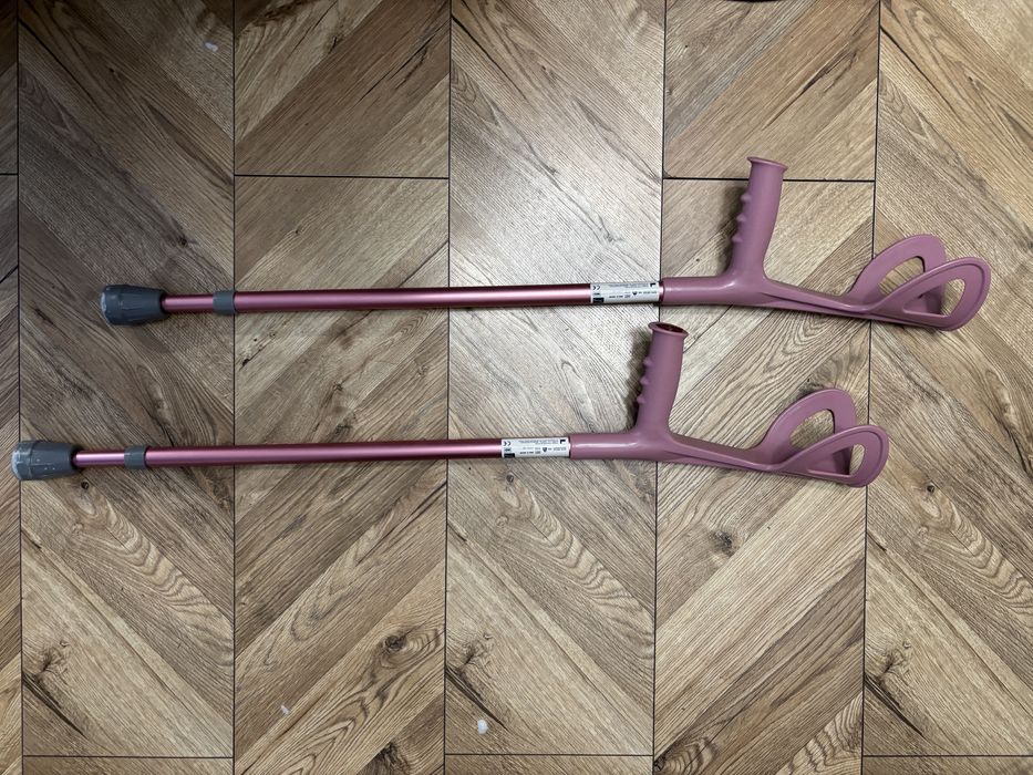 Kule łokciowe ortopedyczne, regulowane - nowe, nieuzywane - 2 szt.