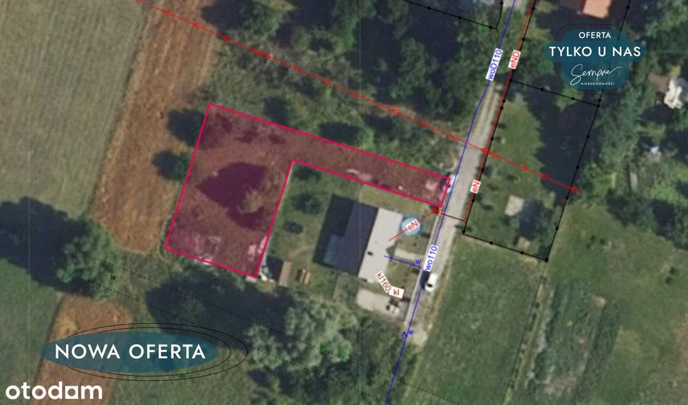 Działka z warunkami zabudowy w Studzieńcu!