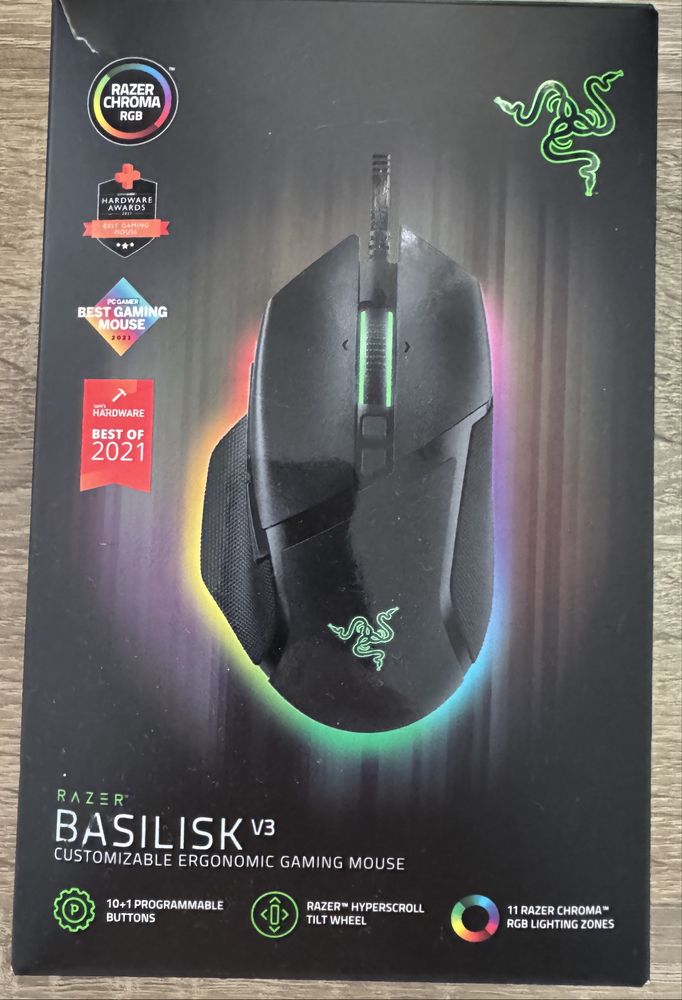 Nowa Myszka Razer Basilsk V3