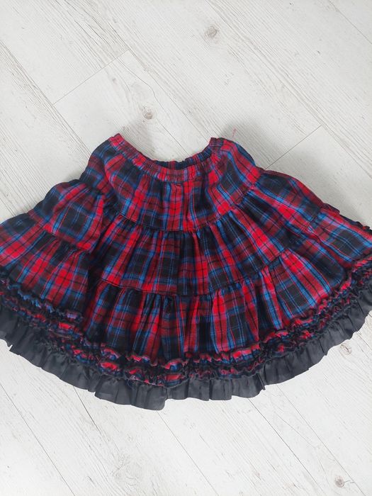 Spódniczka w kratę