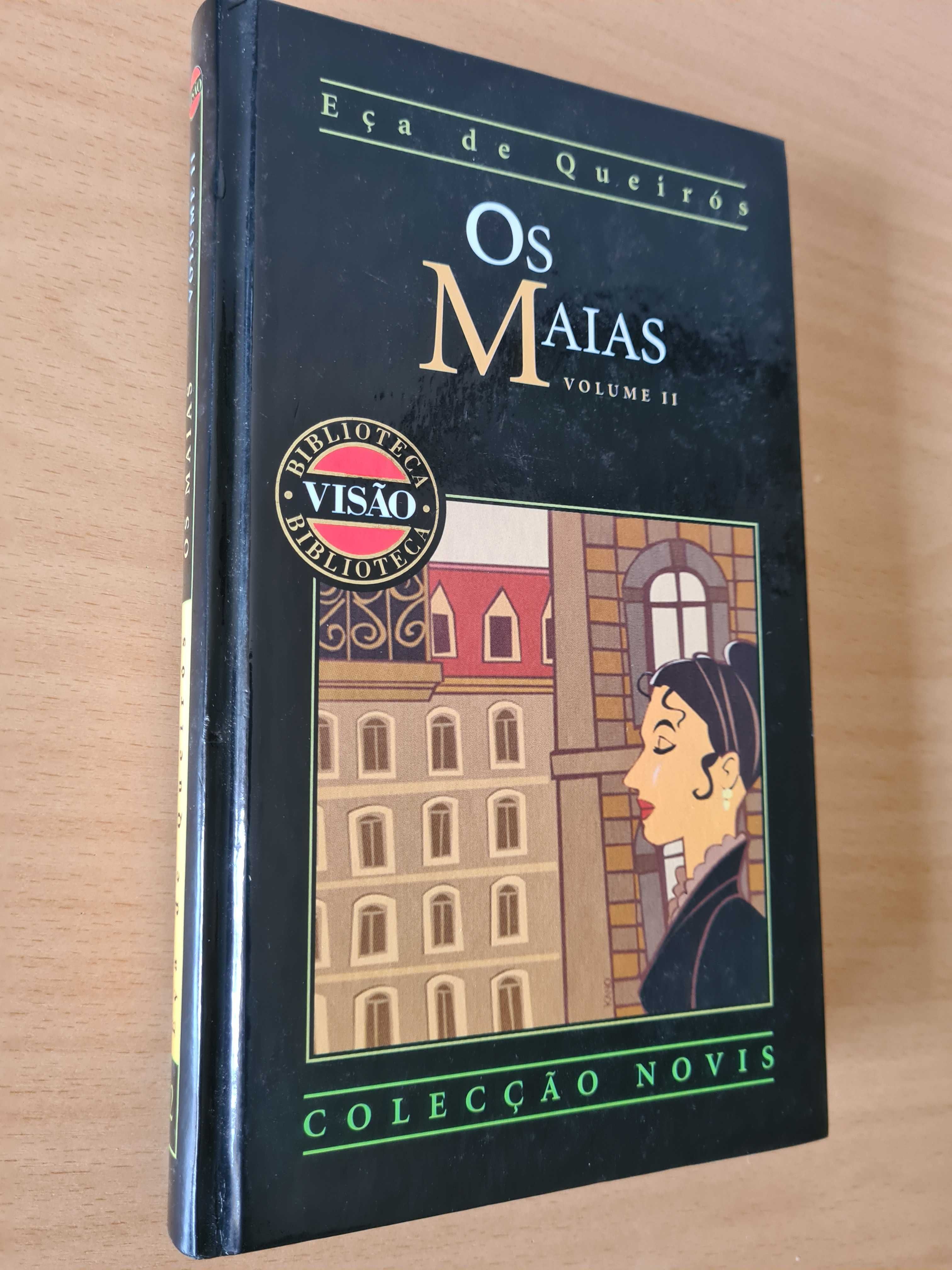 Livro "Os Maias", volume II, de Eça de Queirós