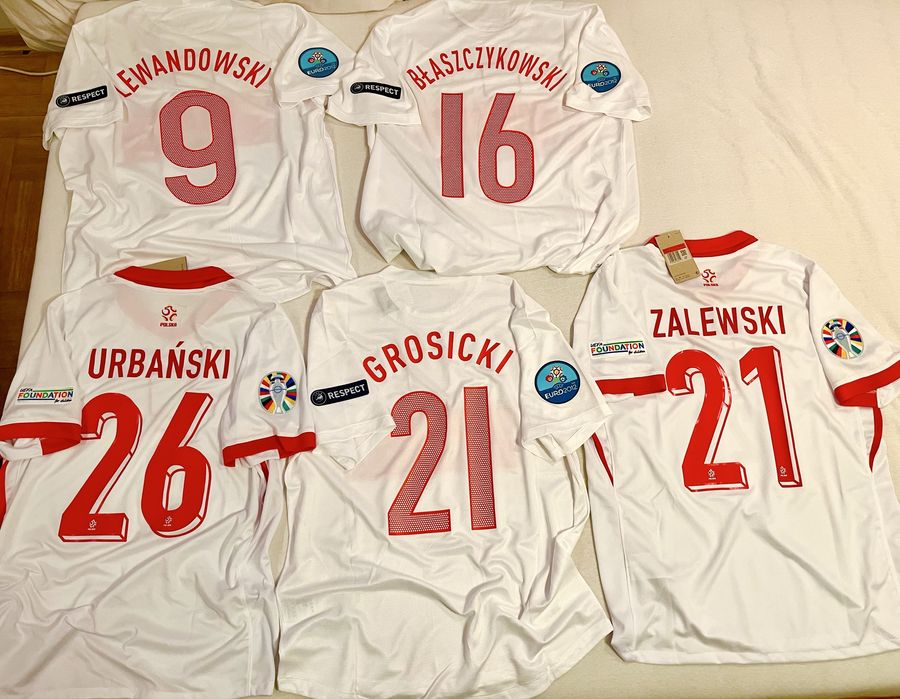 Piłka Nożna Nowe Koszulki Reprezentacji Polski Retro Kolekcja Gwiazd