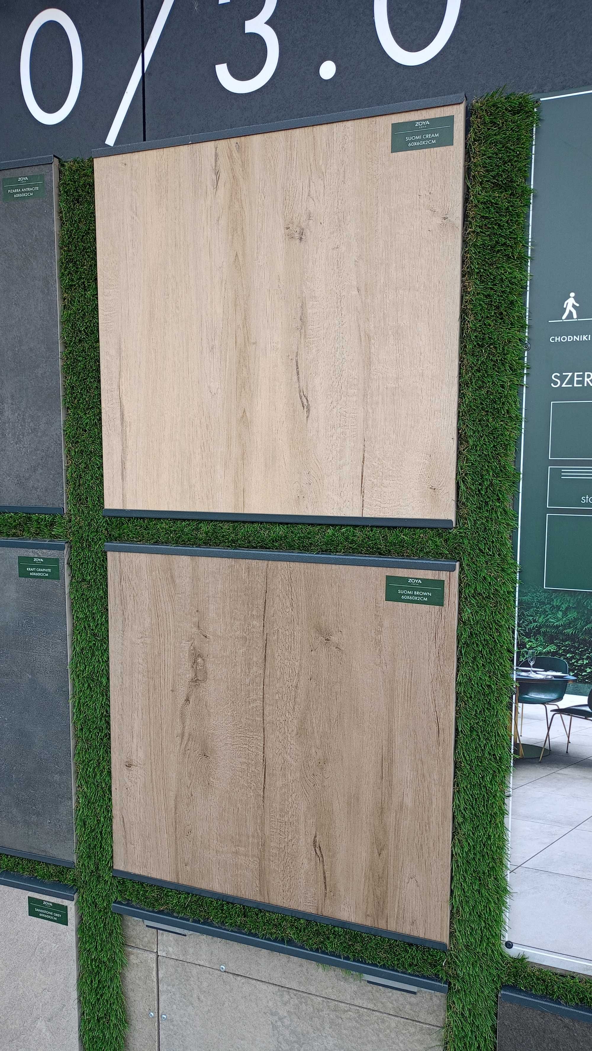Płyta gresowa ceramiczna na taras 60x60x2 różne kolory ZOYA z dostawą