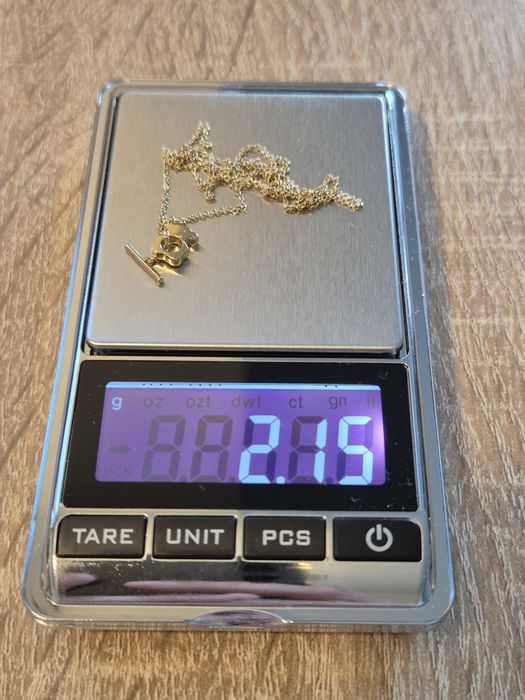 Naszyjnik ze złota 18k Tous (wisiorek, łańcuszek damski)