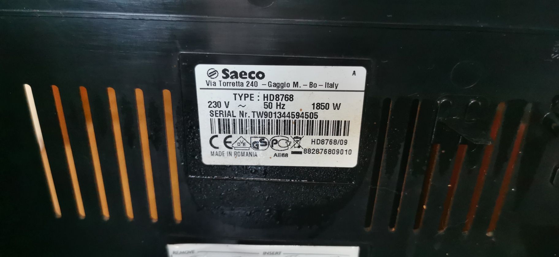 Saeco Moltio HD8768 15 Bar ekspres cisnieniowy