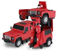 +Akumulator 2w1 AUTO robot Land Rover Transformer na pilota samochód -
