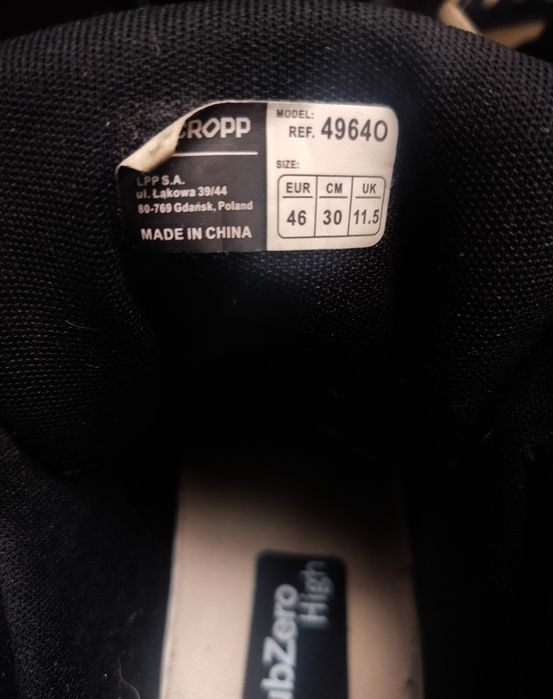 Sneakersy wysokie "CROPP"