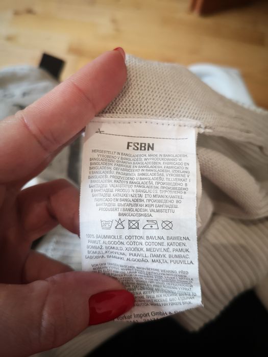 Sweter męski marki FSBN rozmiar S