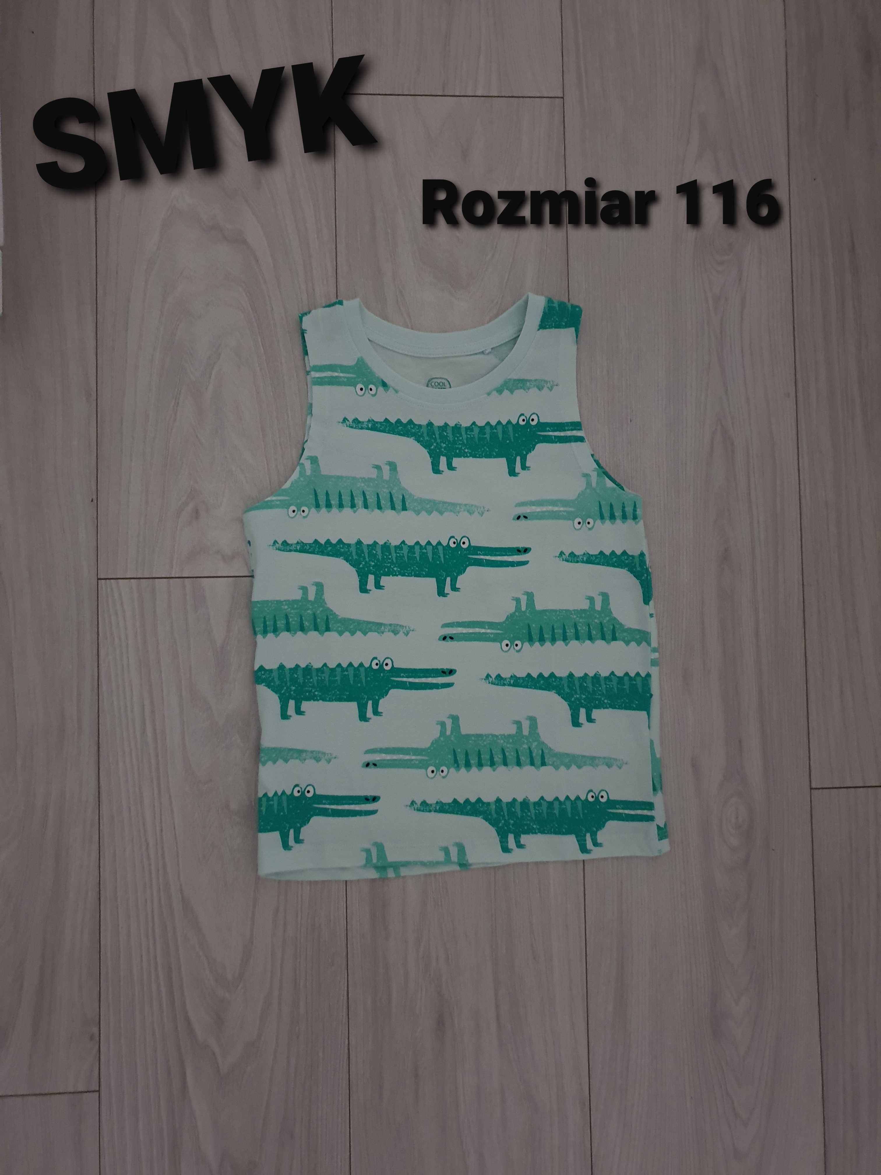 5x t-shirt/koszulka na lato SMYK rozmiar 116