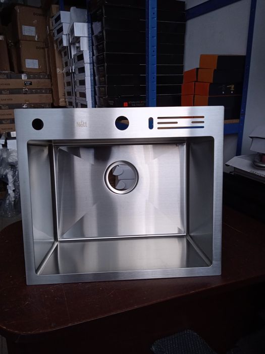 Мийка для кухні з нержавіючої сталі Nett NS-5245 (Уцінка)