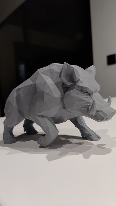 Dzik figurka  wydruk 3d Figura