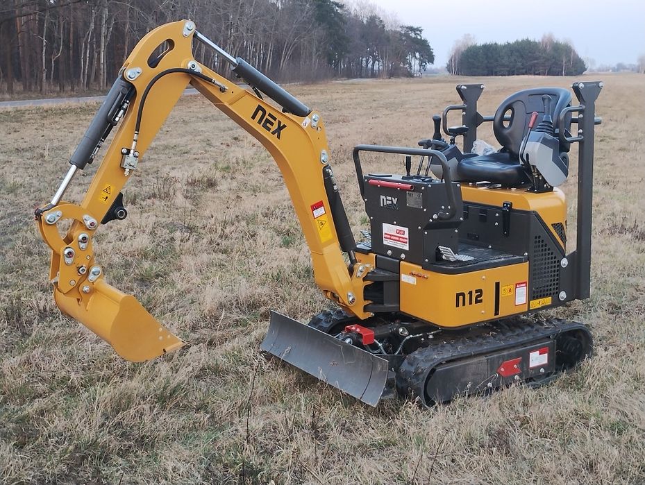 Wypożyczalnia minikoparek Kubota Nex Wacker Zapraszamy