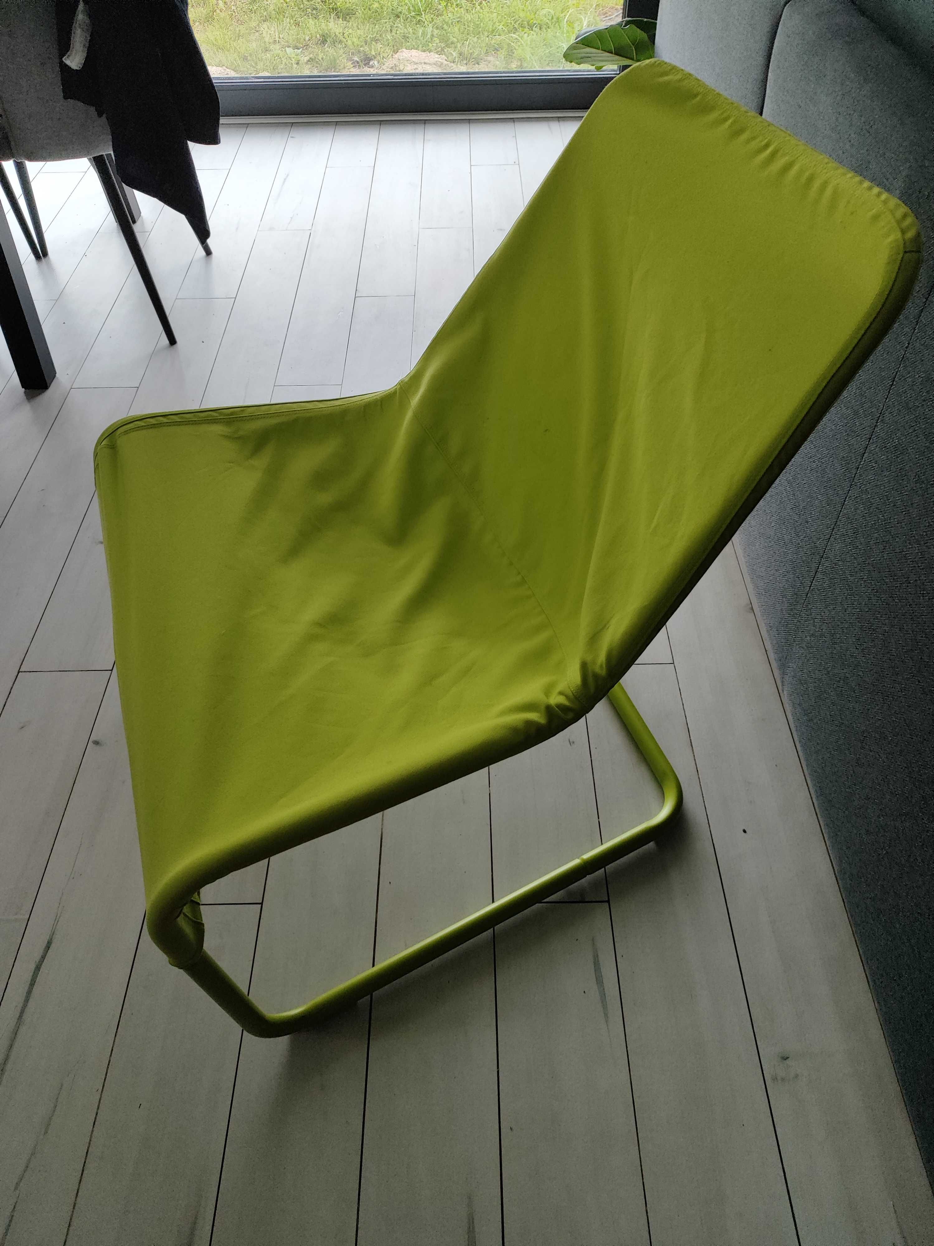 Fotel Ikea Locksta zielony