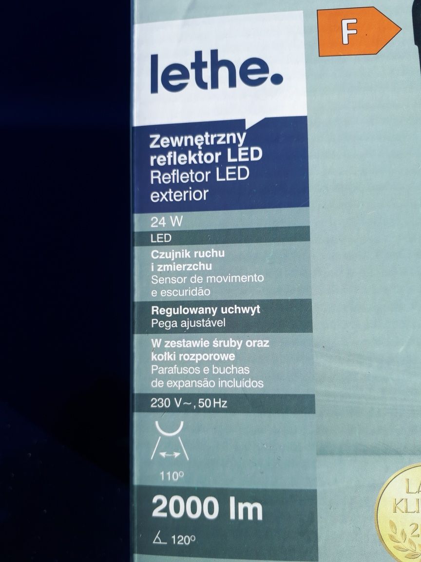 Halogen 24W Led czujnik NOWY