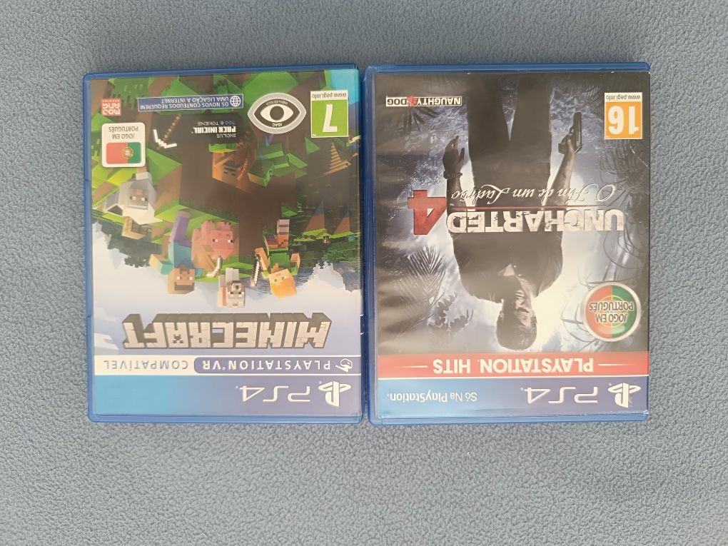 PlayStation 4 Slim 1tb  com 2 jogos e 1 comando