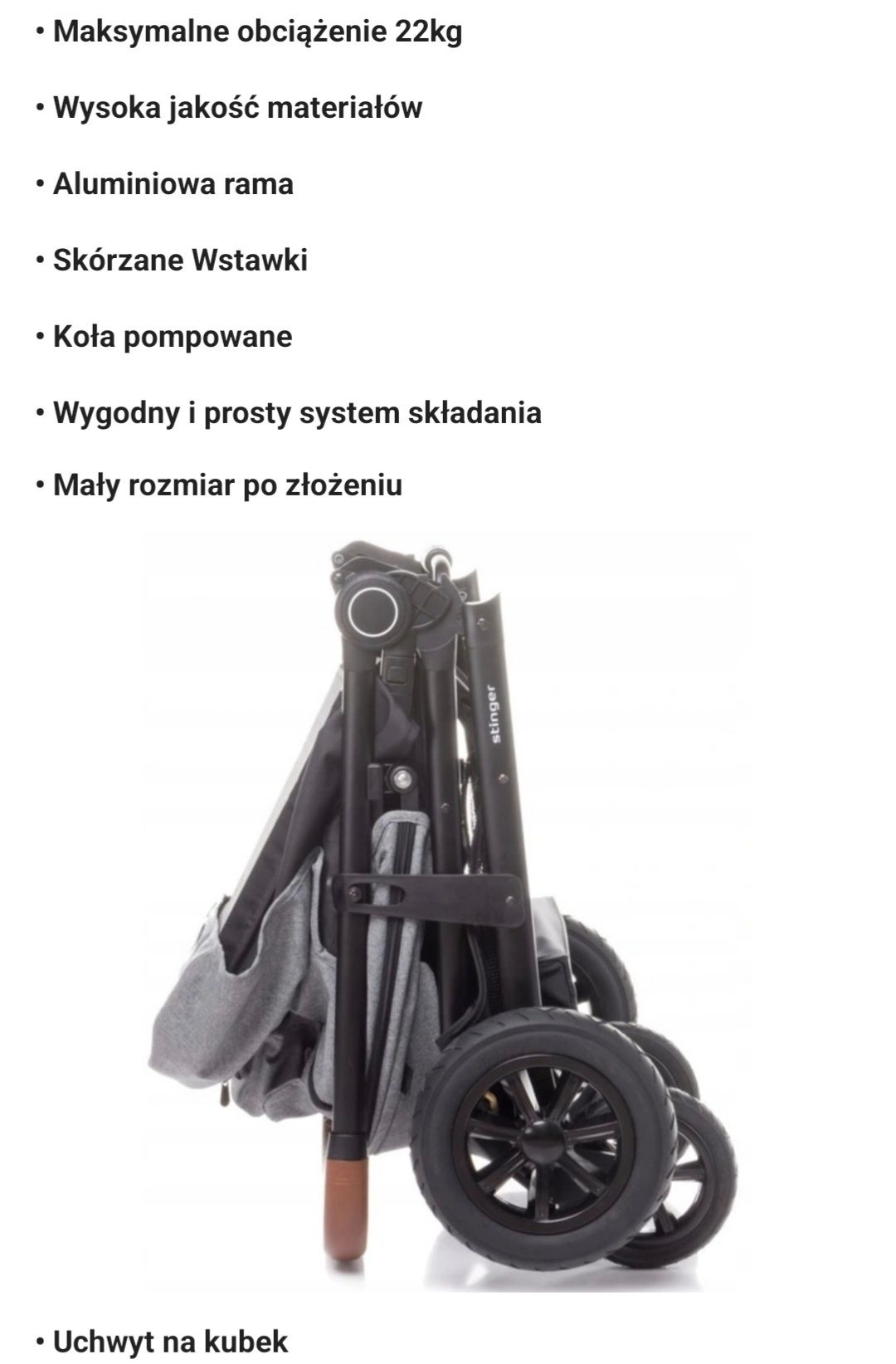 Wózek spacerowy Stinger