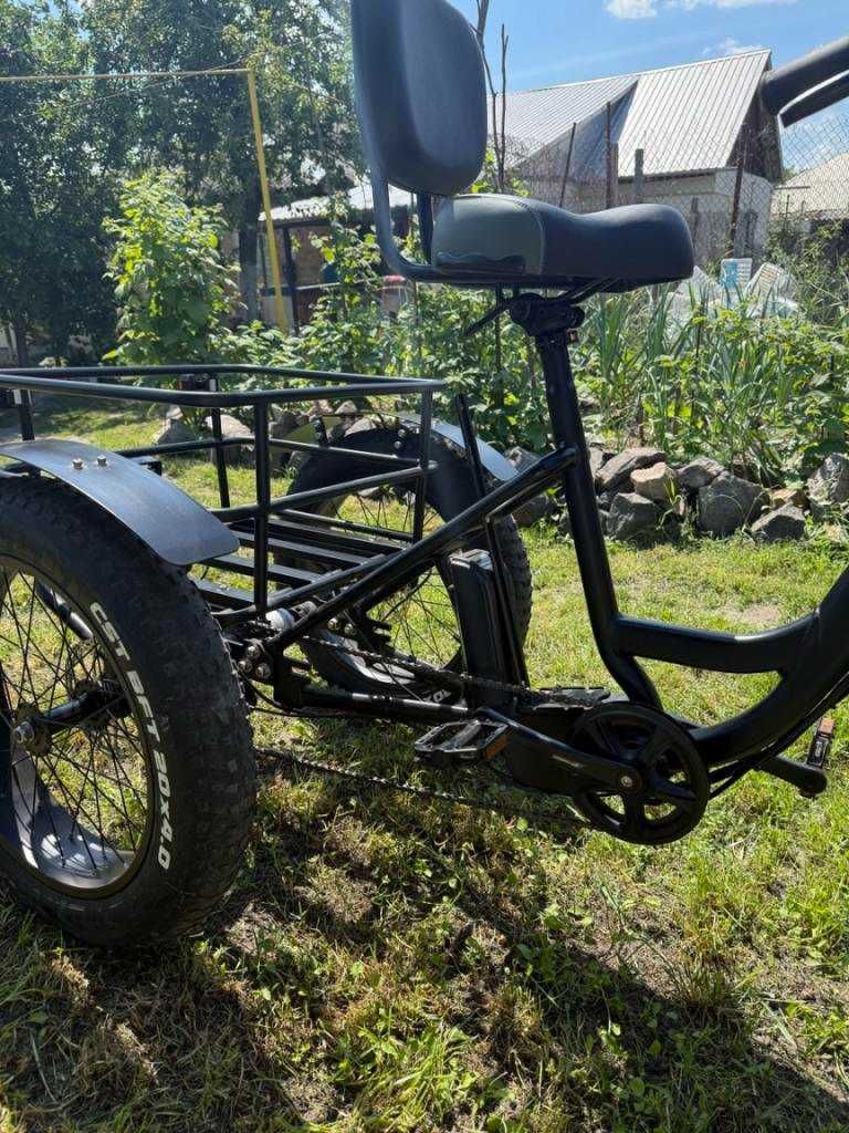 Ebike Trike 20” – 1000W для міста і дачі / Вдосконалена модель