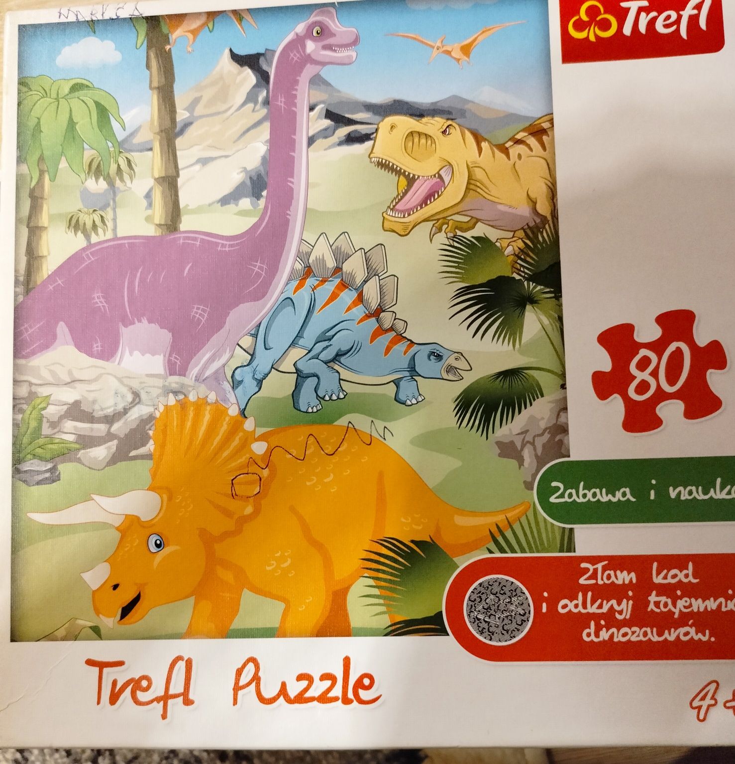 Trefl puzzle dinozaury