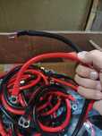 Awg кабелі силові  для інвертора 0.5м 7 awg  10мм кві шара за пару