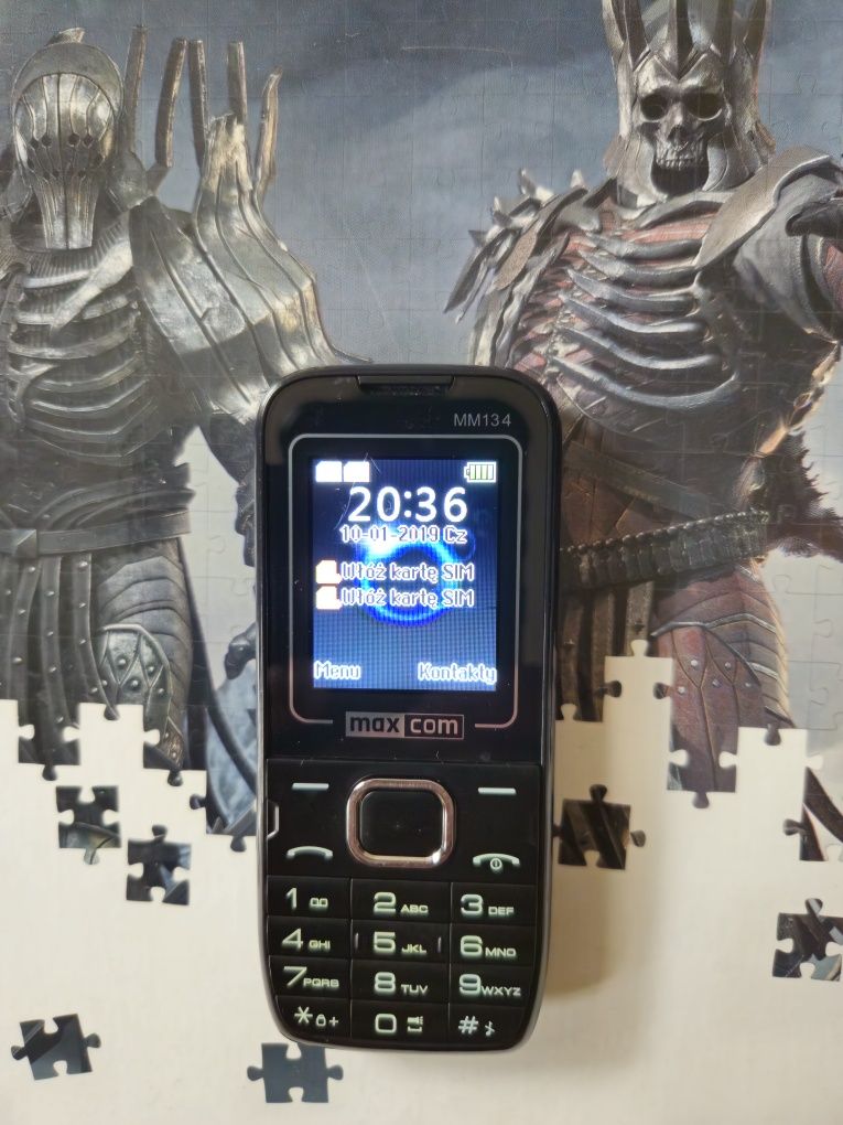 Tel dla Seniora Maxcom jak NOWY sprzedam