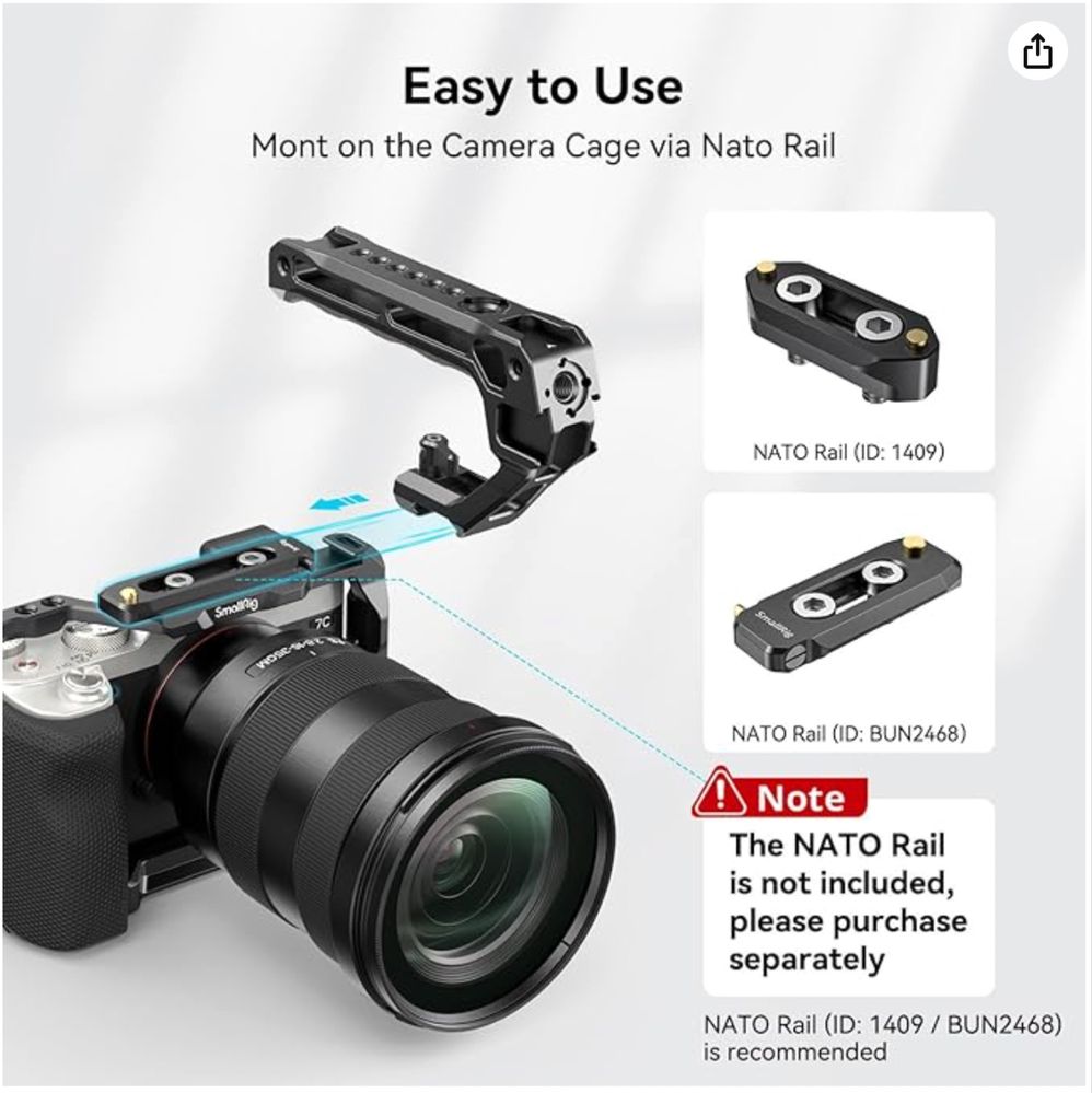 Smallrig - NATO top handle
