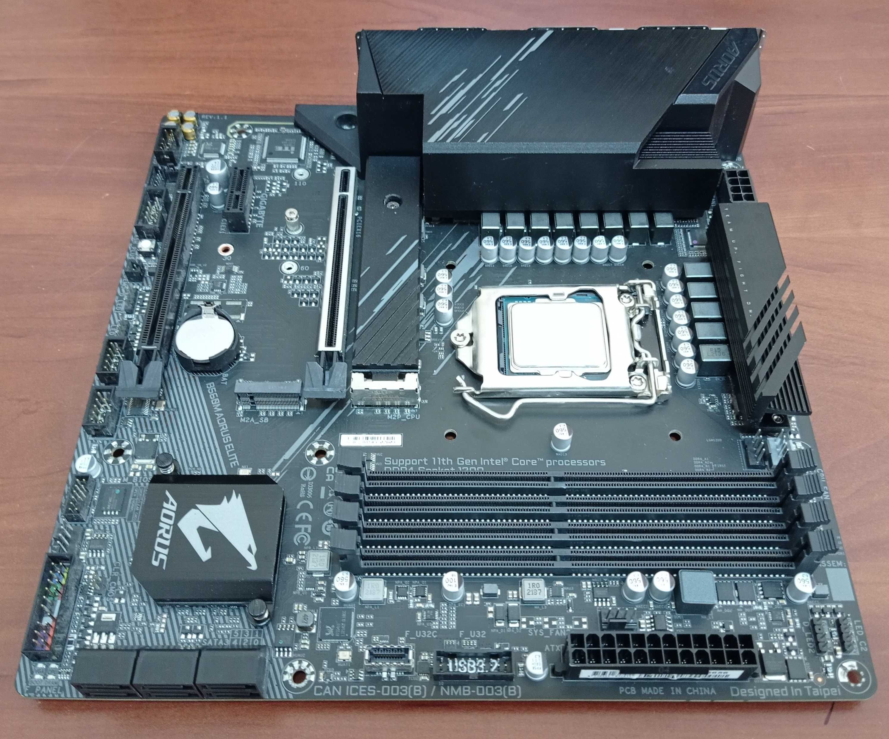 Ігровий комплект AORUS ELITE B560M + i5 11400f 2.6GHz/4.4GHz  s1200
