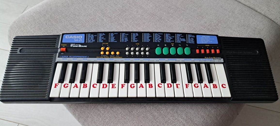 *** Keyboard CASIO SA-21 stan bardzo dobry ***
