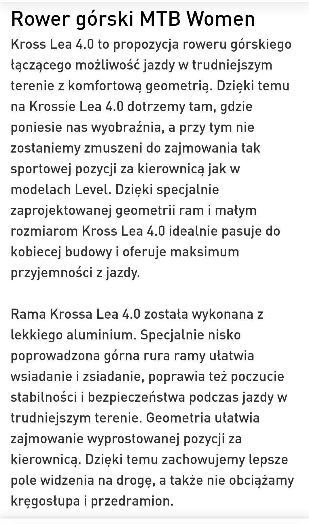 Rower Kross Lea 4.0/26/ xxs 13 różowy