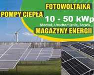 Fotowoltaika  10 kWp Deye LV + Magazyn LV 15 kWh off-grid/ Full Black