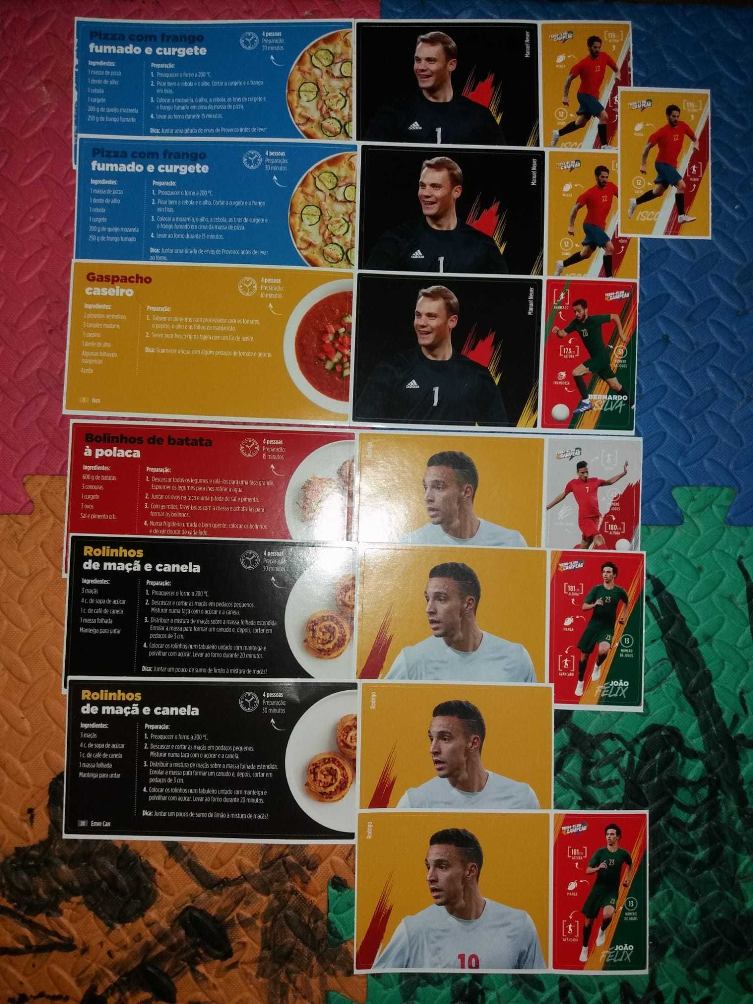 Cromos Coleção Torna-te Um Campeão - 10cent cada