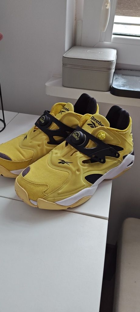 Reebok Pumpy court/ żółte