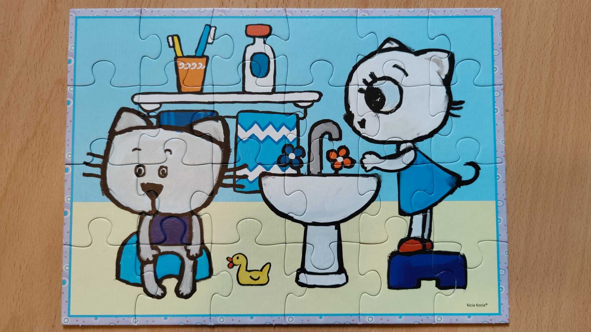 Puzzle Trefl 4 w 1 Kicia Kocia
