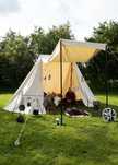 Namiot Handlowy Saxon, 4 X 6 M,  Kolor Naturalny - Bm