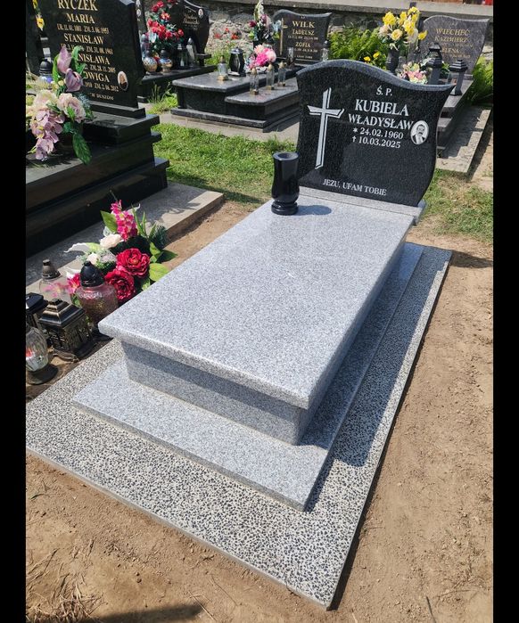 Nagrobki 4500 zł z montażem. Nagrobki śląsk GWARANCJA!! Gliwice