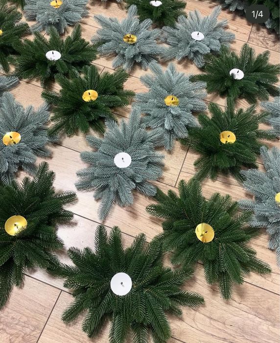 РІЗНІ БАГАТО ВИДІВ ТА ТОВЩИН гірлянди на камін комод підвікання ялинка