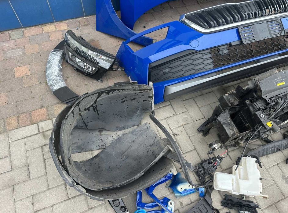 Бампер Skoda Kamiq NW1 Запчастини  Scala SuperB Yeti Octavia Karoq