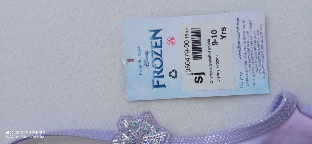 Strój kąpielowy jednoczęściowy Frozen r. 134