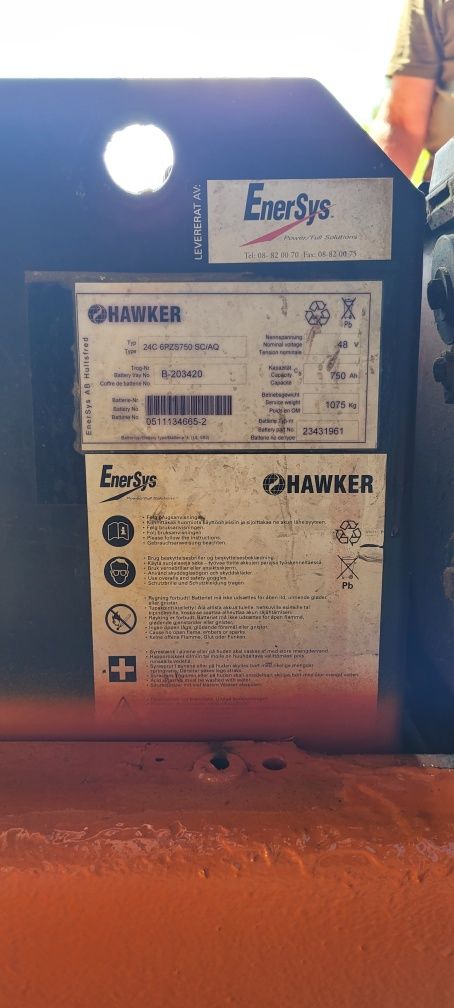 Wòzek widłowy elektryczny Emil