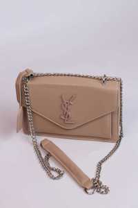 !!ТОП!!Жіноча сумка Yves Saint Laurent beige