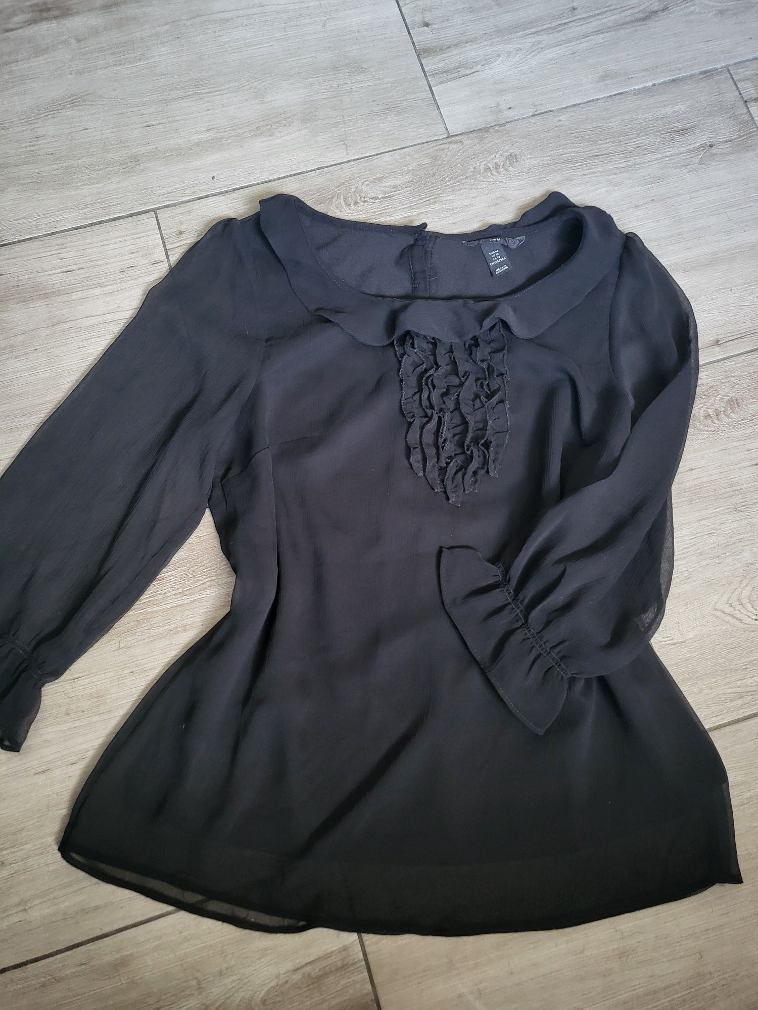 Piękna przewiewna bluzeczka Plus size H&M 42